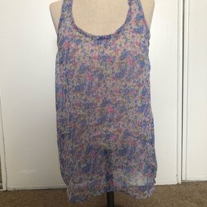 Aerie floral tank top